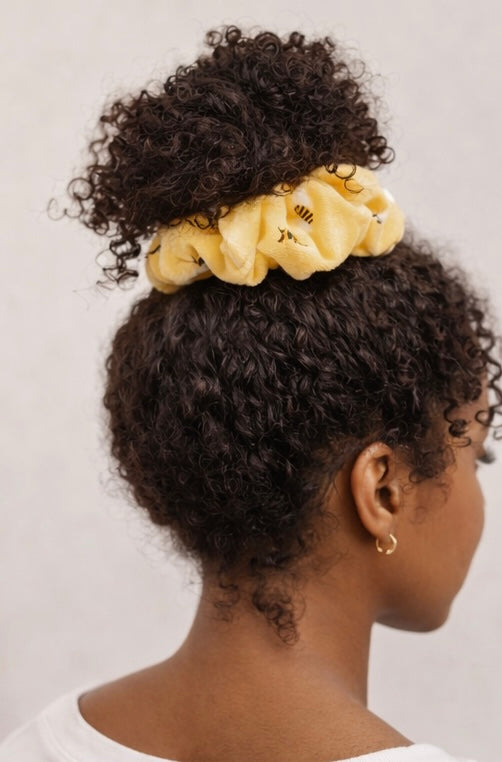 The Busy Beacon — XL Jumbo Handmade Scrunchie