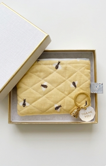 The Honeycomb Path Quilted Pouch
