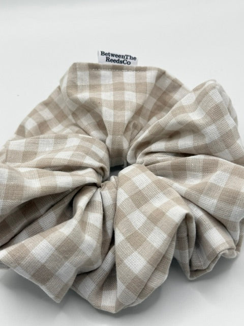 Cinnamon Latte — XL Jumbo Handmade Scrunchie