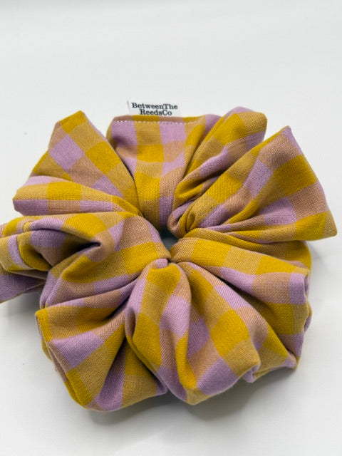 Lavender Fields — XL Jumbo Handmade Scrunchie