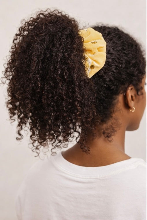The Busy Beacon — XL Jumbo Handmade Scrunchie