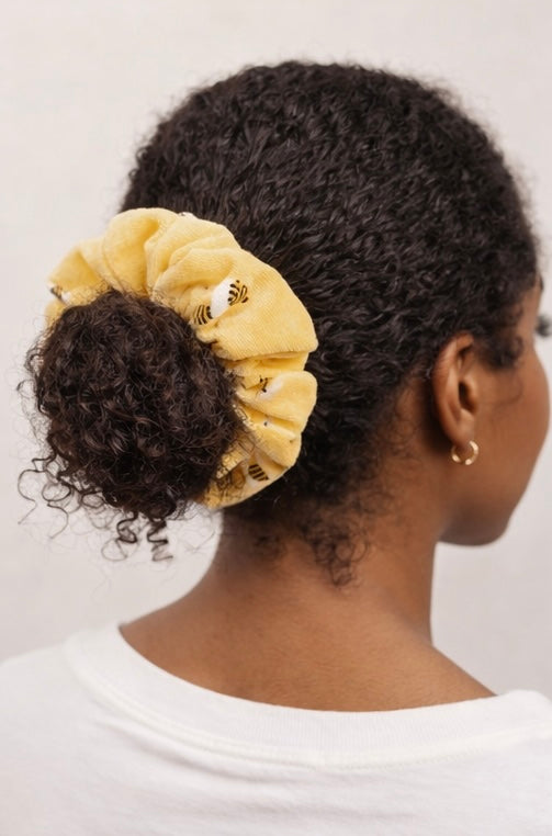 The Busy Beacon — XL Jumbo Handmade Scrunchie