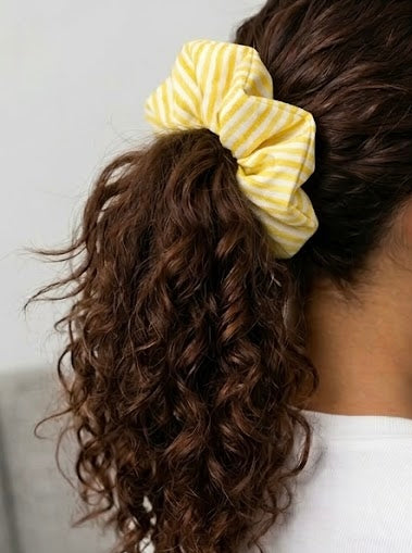 Seaside Goldenrod — XL Jumbo Handmade Scrunchie