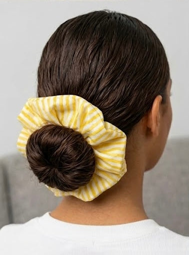 Seaside Goldenrod — XL Jumbo Handmade Scrunchie