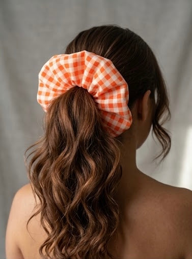 Beacon Hill Bittersweet — XL Jumbo Handmade Scrunchie