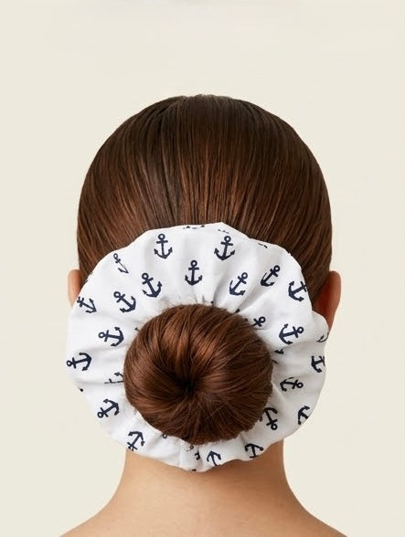 The Captain’s Cloud — XL Jumbo Handmade Scrunchie