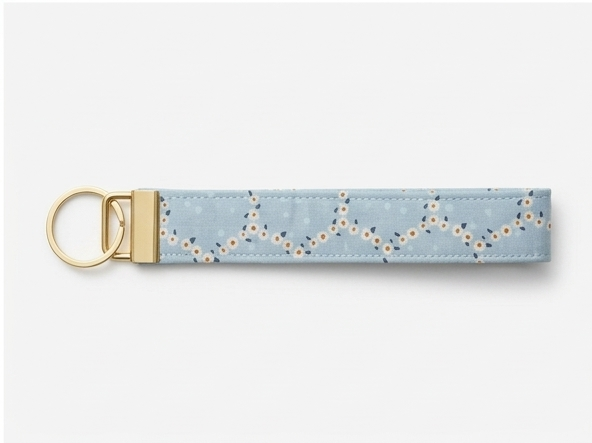 Periwinkle Path Key Fob