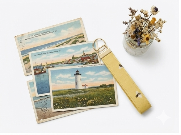 The Busy Beacon Key Fob