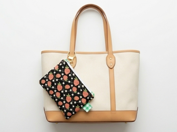 The Garden Gate Quilted Pouch