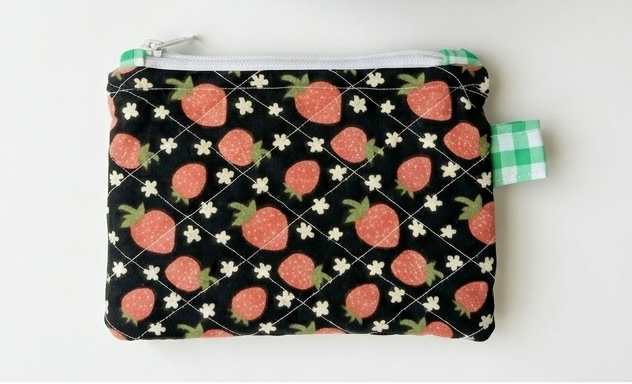 The Garden Gate Quilted Pouch