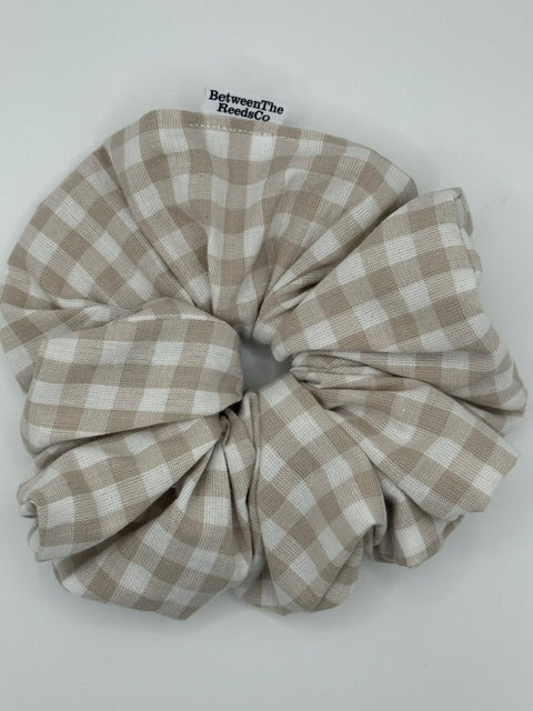 Cinnamon Latte — XL Jumbo Handmade Scrunchie