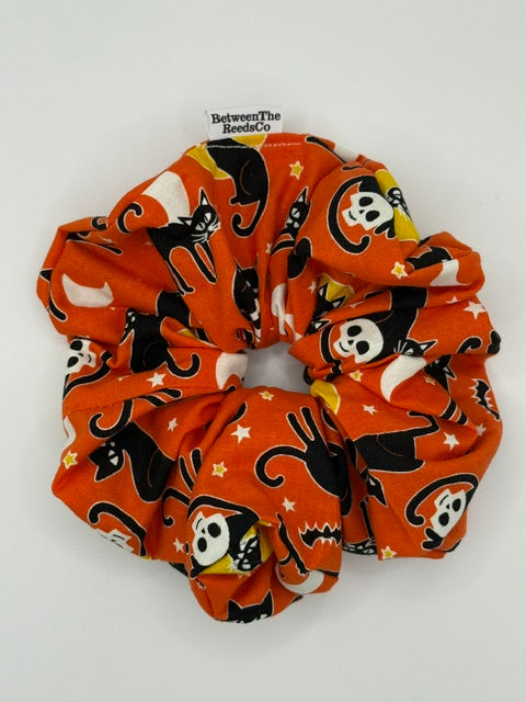 Black Cat Magic — XL Jumbo Handmade Scrunchie