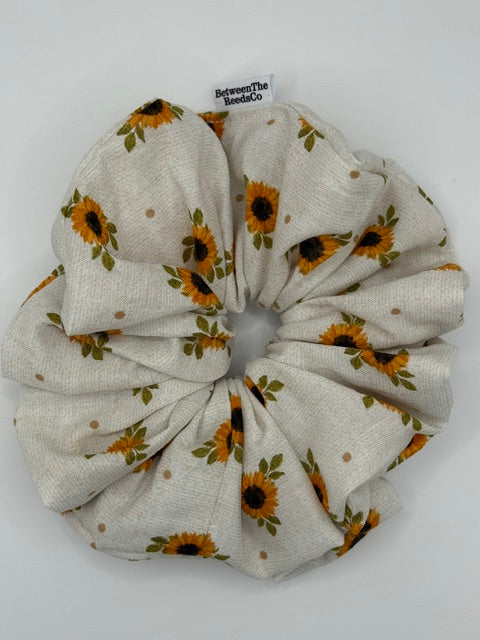 Autumn Sunshine — XL Jumbo Handmade Scrunchie