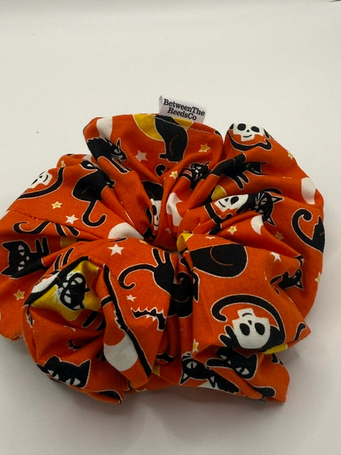 Black Cat Magic — XL Jumbo Handmade Scrunchie