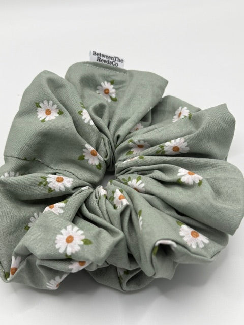 Sage Garden — XL Jumbo Handmade Scrunchie