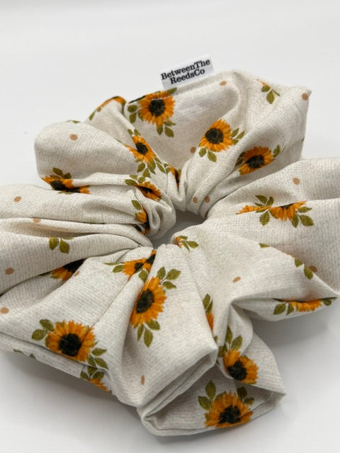 Autumn Sunshine — XL Jumbo Handmade Scrunchie