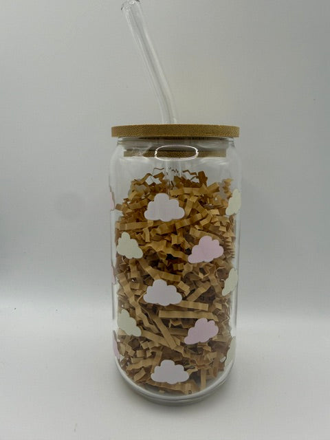 Mini Clouds 16 oz. Glass Can