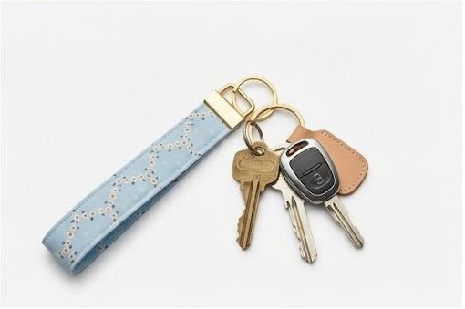 Periwinkle Path Key Fob